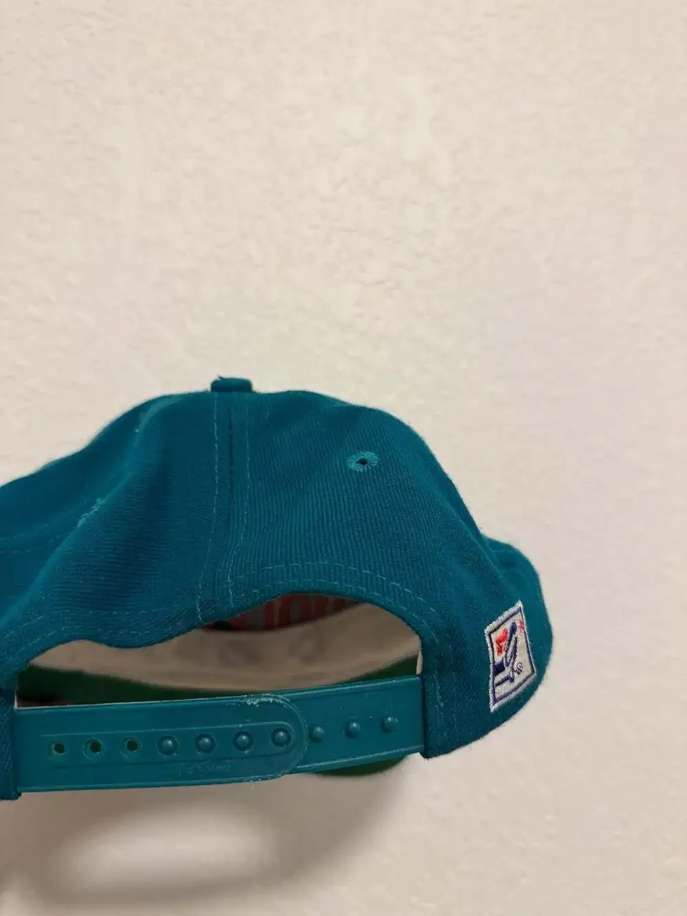 Vintage 90s Miami Dolphins The Game Embroidered Snapback Hat